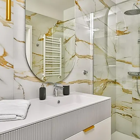 아파트 D207 Classik Z Z Basenem, Sauna, Jacuzzi, Przy Samej Plazy - 5d