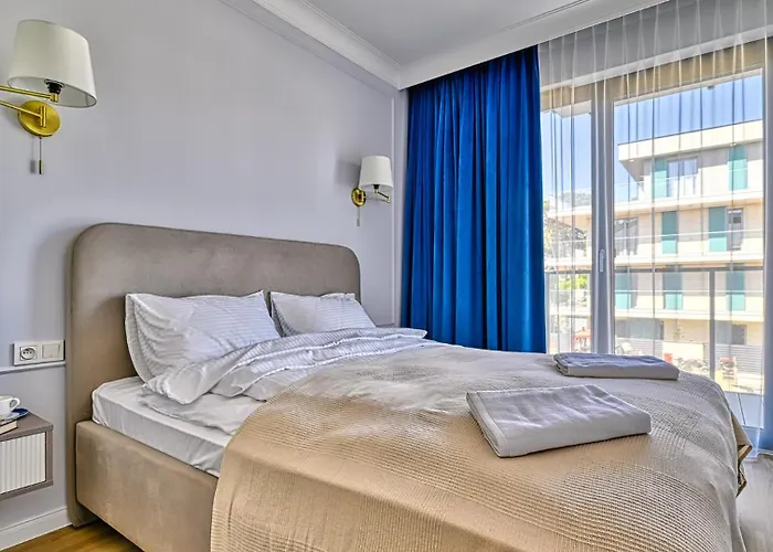 아파트 D207 Classik Z Z Basenem, Sauna, Jacuzzi, Przy Samej Plazy - 5d