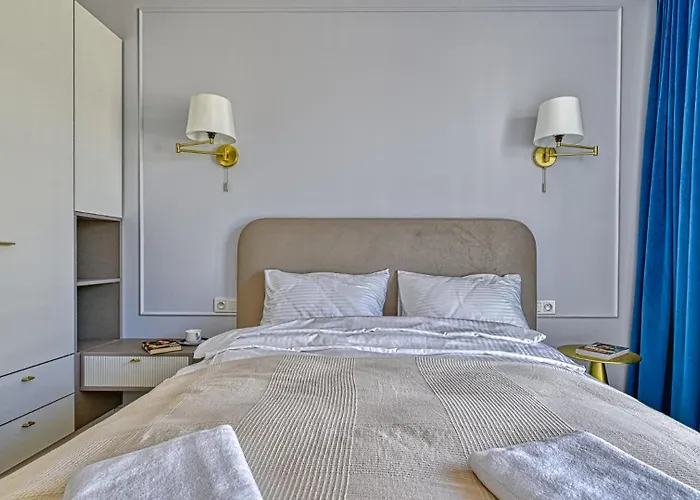 D207 Classik Z Z Basenem, Sauna, Jacuzzi, Przy Samej Plazy - 5d 아파트 니에초르체